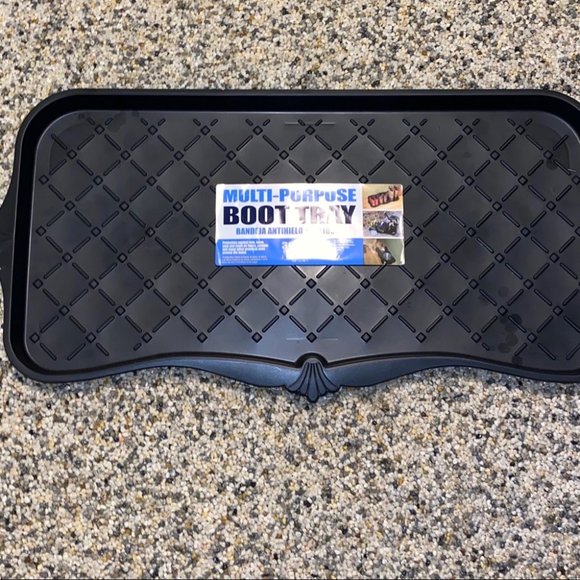 Multi purpose Boot Shoe Tray Holder Black Plastic - Picture 2 of 4